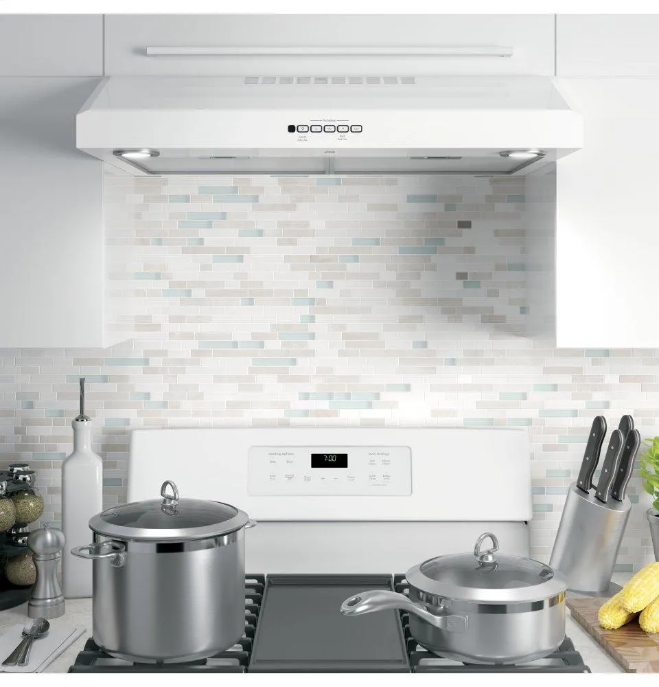 Ge Appliances JVX5300DJWW Ge 30" Under The Cabinet Hood