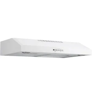 Ge Appliances JVX5300DJWW Ge 30" Under The Cabinet Hood Ductless Hoods filterless ductless hood for apartment