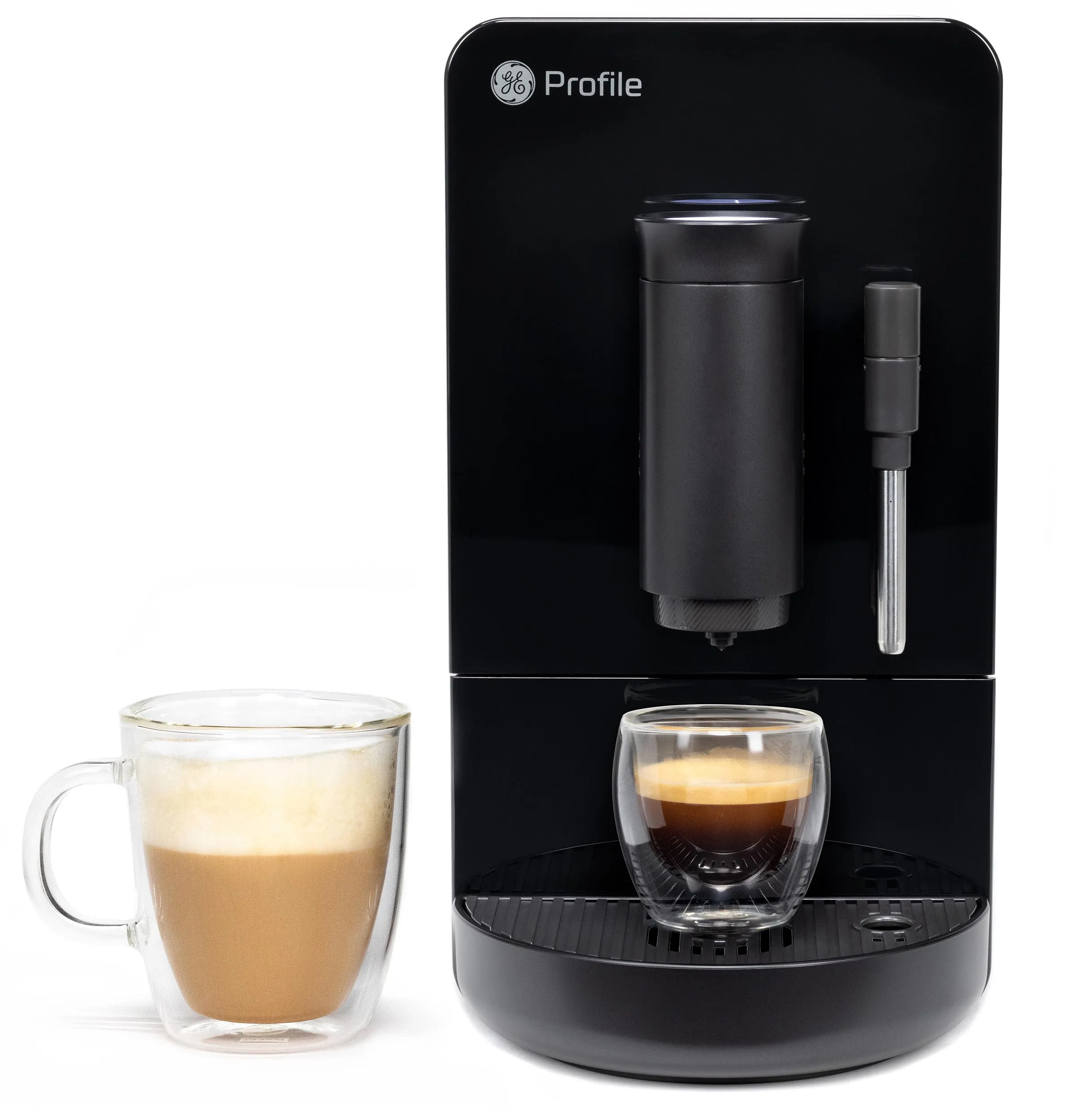 Ge Appliances P7CEBBS6RBB Ge Profile&#8482; Automatic Espresso Machine   Frother Coffee Systems espresso machines for home use