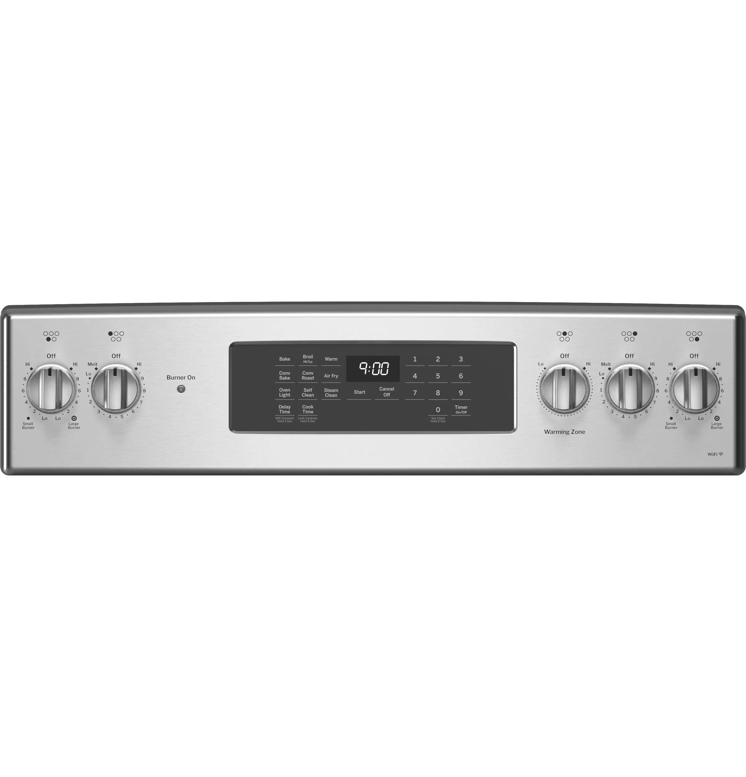Ge Appliances PB900YVFS Ge Profile&#8482; 30" Smart Free-Standing Electric Convection Fingerprint Resistant Range With No Preheat Air Fry