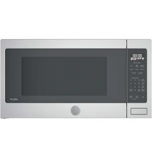 Ge Appliances PCST22U1WSS Ge Profile&#8482; 2.2 Cu. Ft. Countertop Sensor Microwave Oven Microwave Ovens smart sensor microwave oven