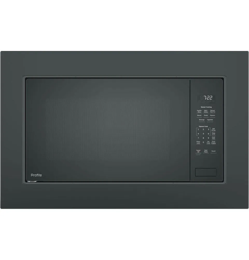 Ge Appliances PEB7227DLBB Ge Profile&#8482; 2.2 Cu. Ft. Built-In Sensor Microwave Oven Microwave Ovens smart sensor microwave oven