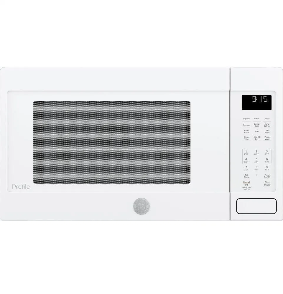 Ge Appliances PEB9159DJWW Ge Profile&#8482; 1.5 Cu. Ft. Countertop Convection/Microwave Oven Microwave Ovens large capacity kitchen microwave