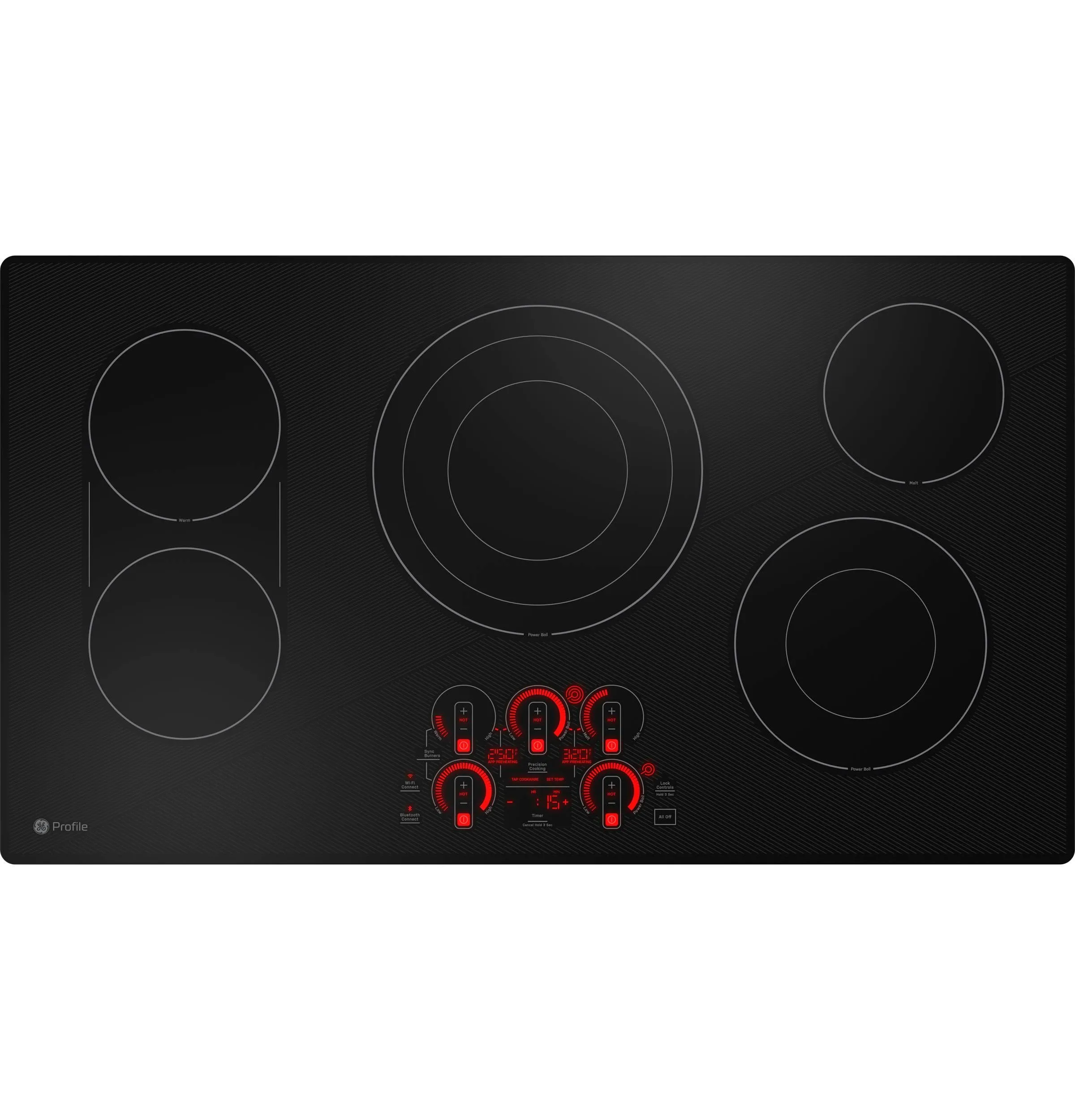 Ge Appliances PEP7036DTBB Ge Profile&#8482; 36" Built-In Touch Control Electric Cooktop