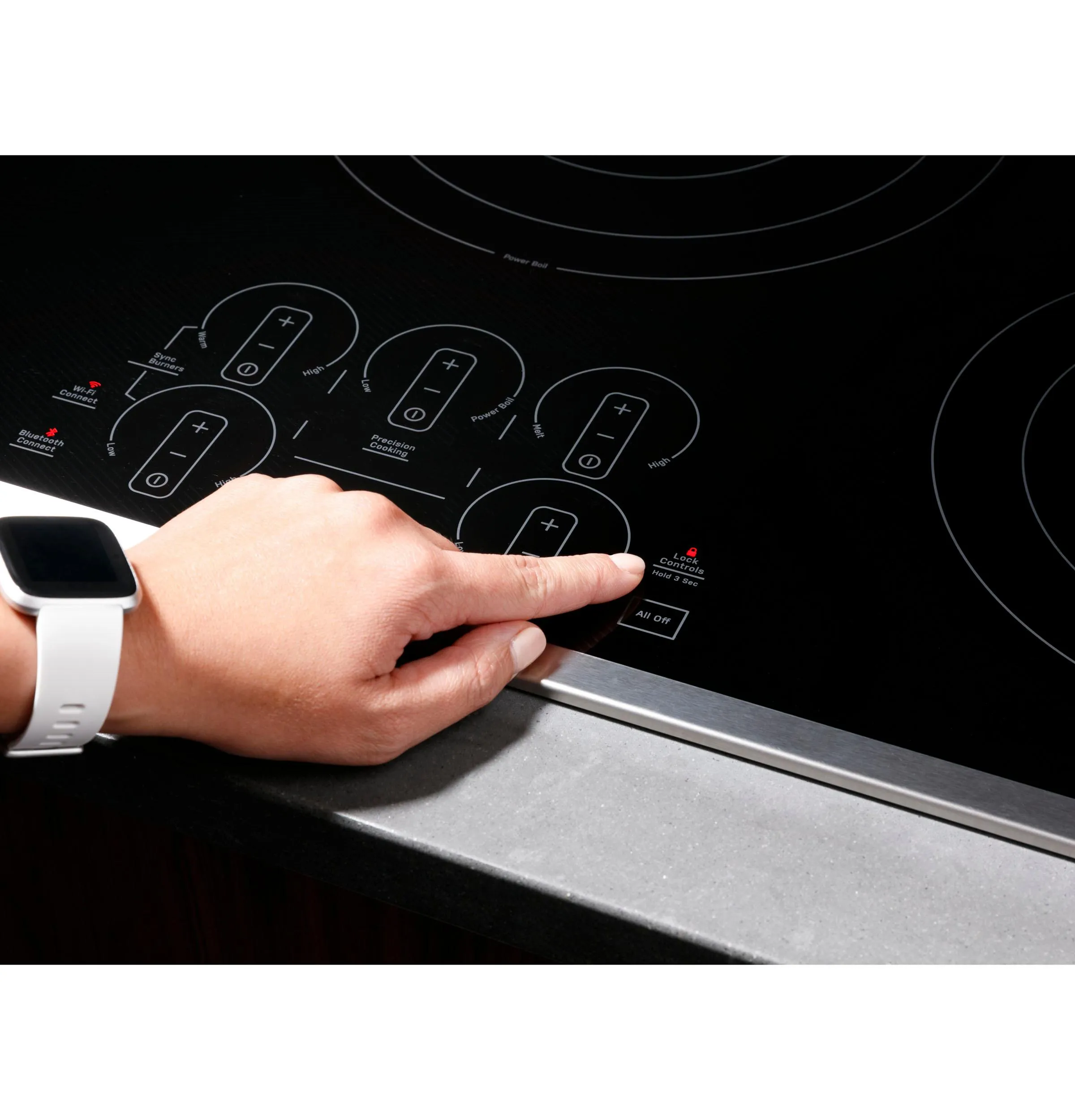 Ge Appliances PEP7036DTBB Ge Profile&#8482; 36" Built-In Touch Control Electric Cooktop