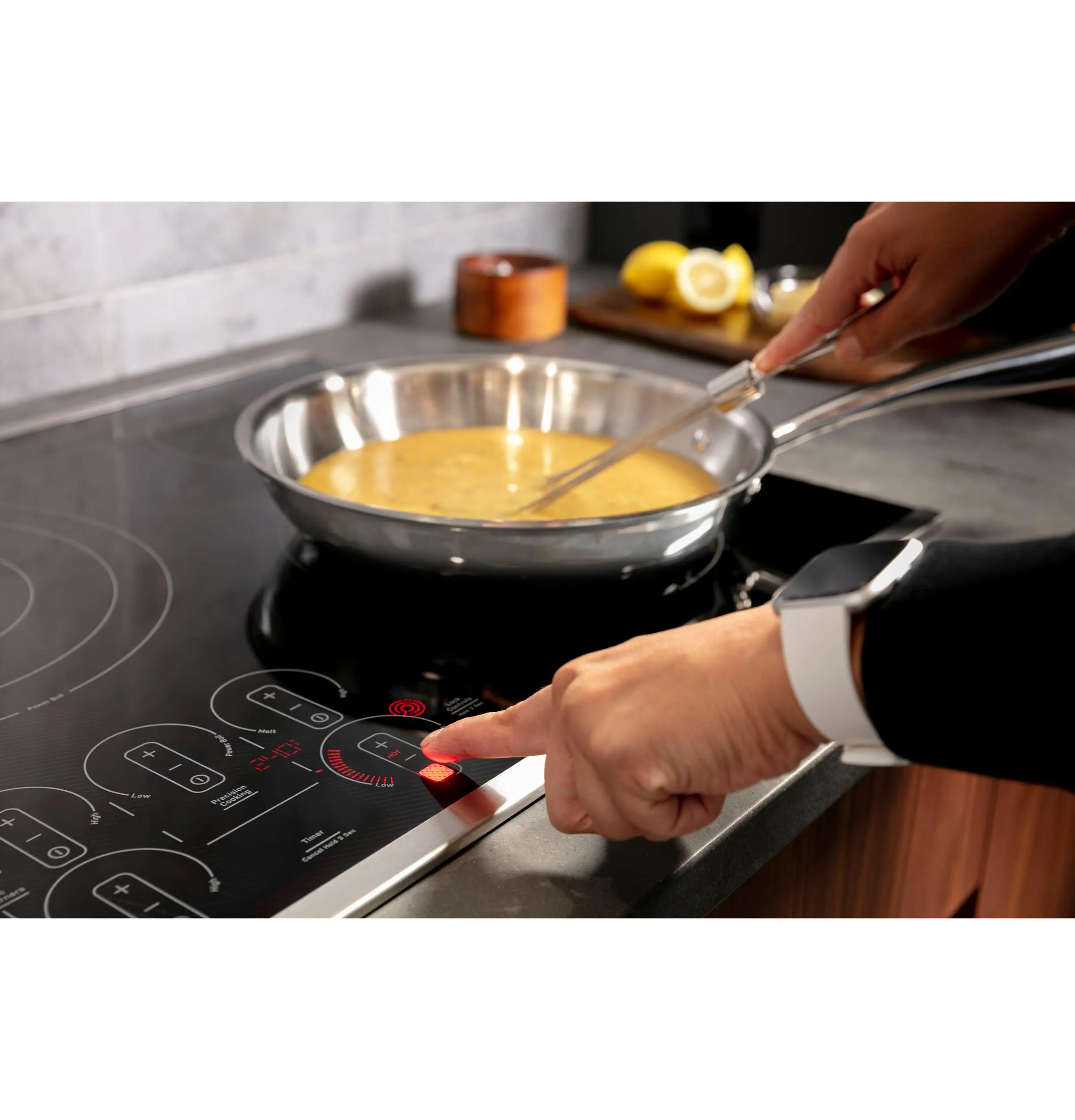Ge Appliances PEP7036DTBB Ge Profile&#8482; 36" Built-In Touch Control Electric Cooktop