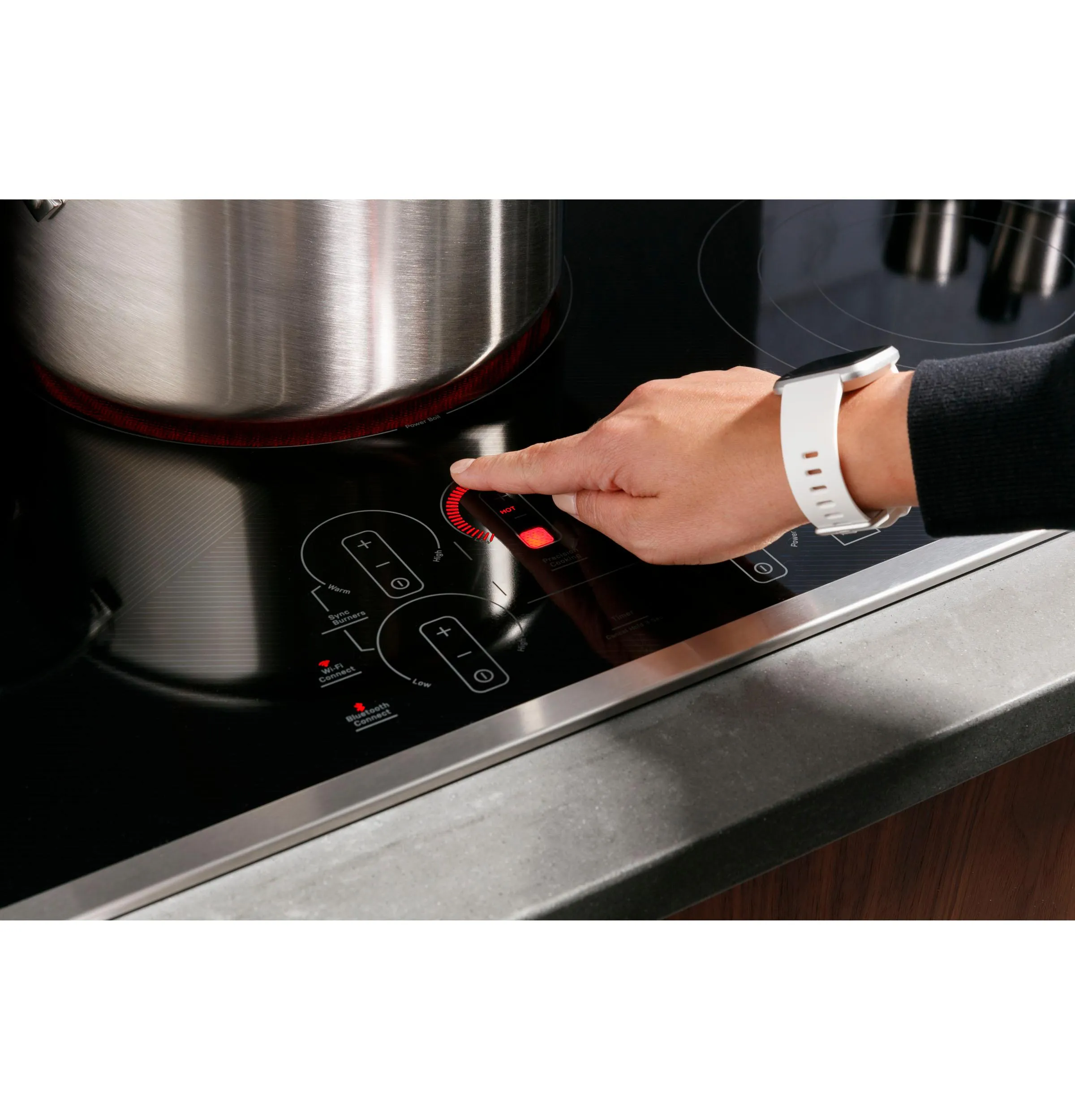 Ge Appliances PEP7036DTBB Ge Profile&#8482; 36" Built-In Touch Control Electric Cooktop
