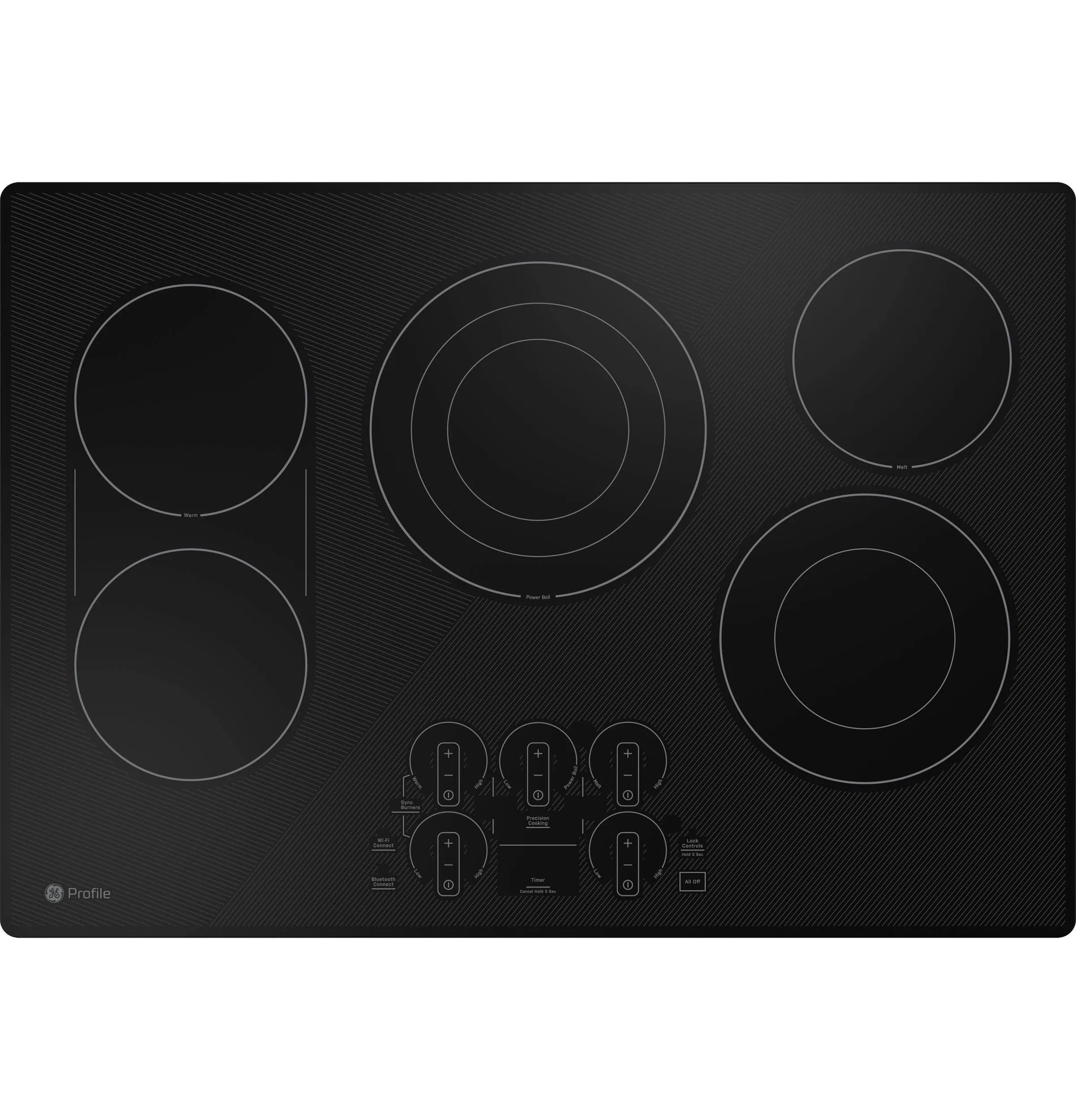 Ge Appliances PEP9030DTBB Ge Profile&#8482; 30" Built-In Touch Control Electric Cooktop Cooktops ceramic electric cooktops