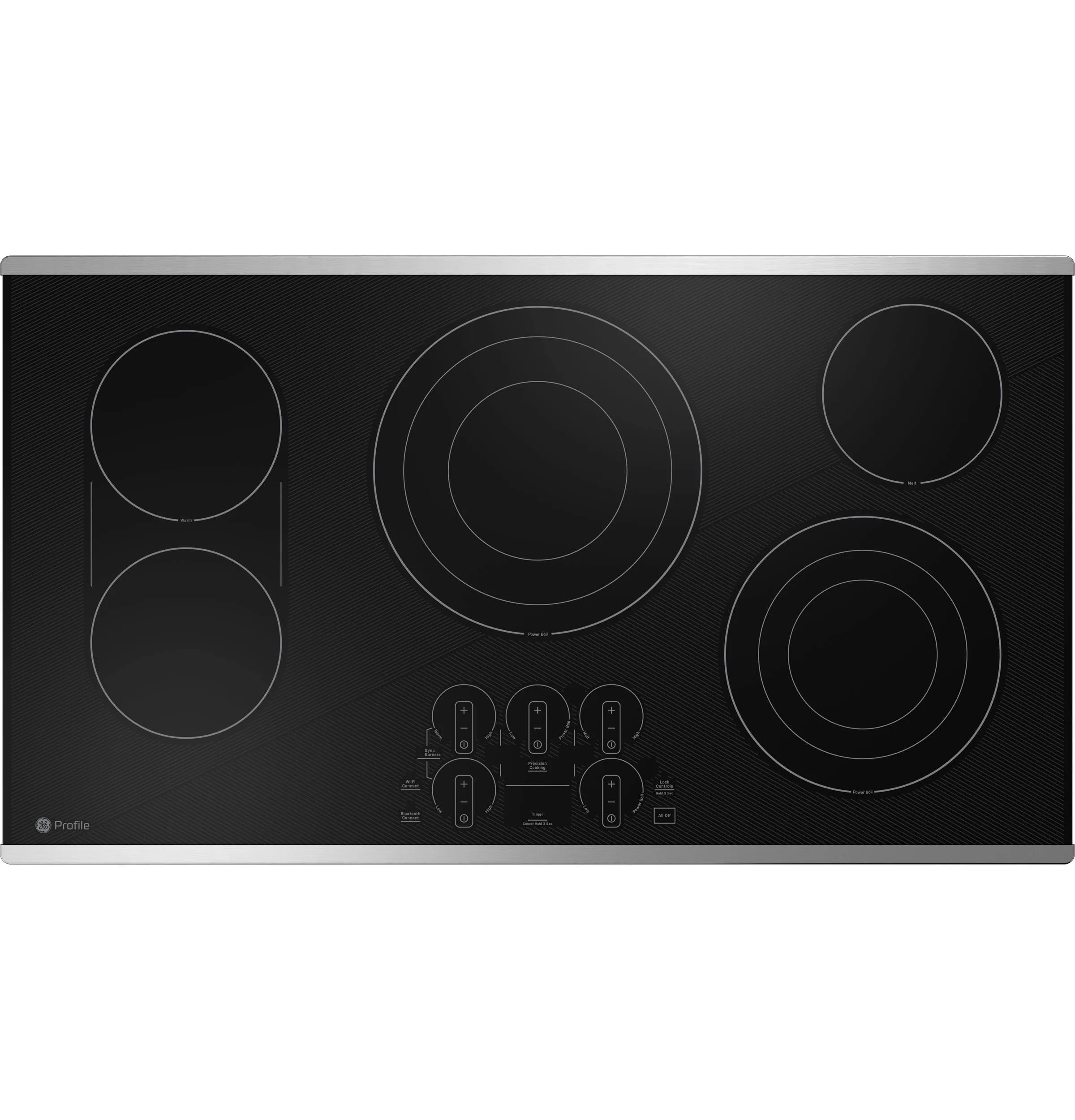 Ge Appliances PEP9036STSS Ge Profile&#8482; 36" Built-In Touch Control Cooktop Cooktops ceramic electric cooktops