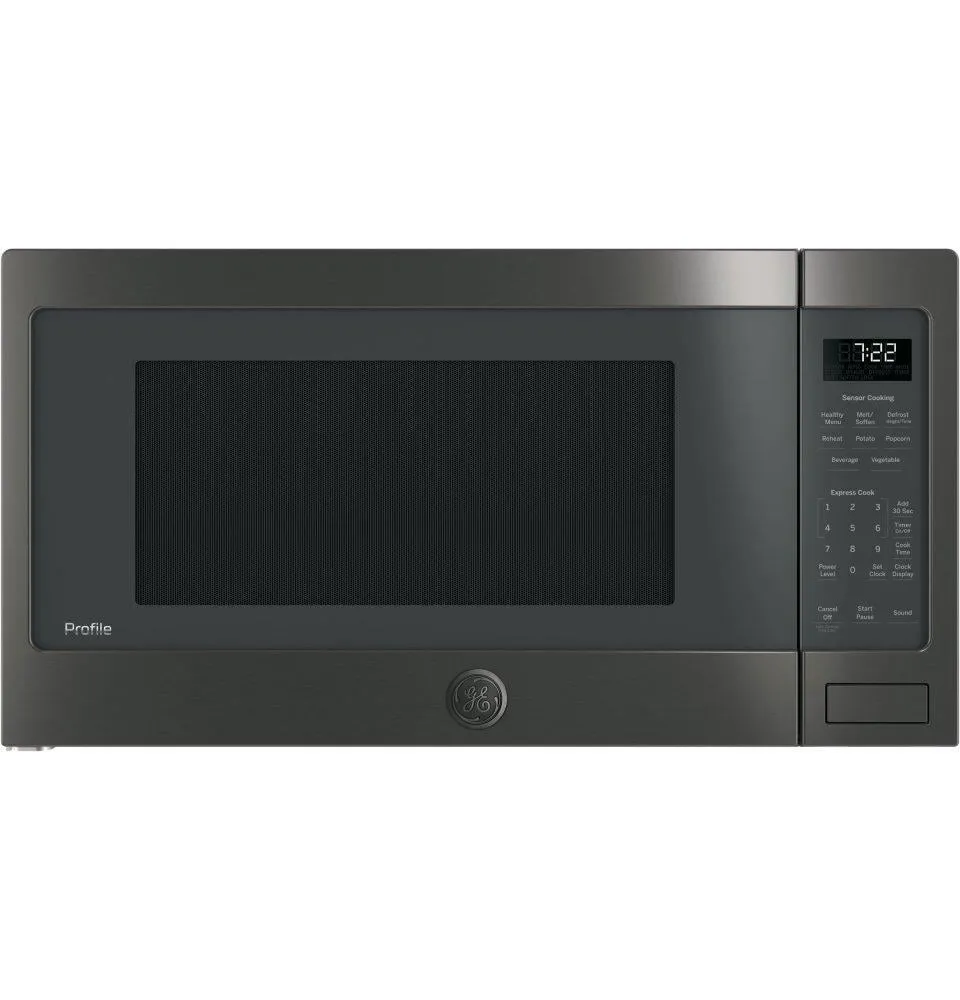 Ge Appliances PES7227BLTS Ge Profile&#8482; 2.2 Cu. Ft. Countertop Sensor Microwave Oven Countertop Microwaves compact countertop microwave oven