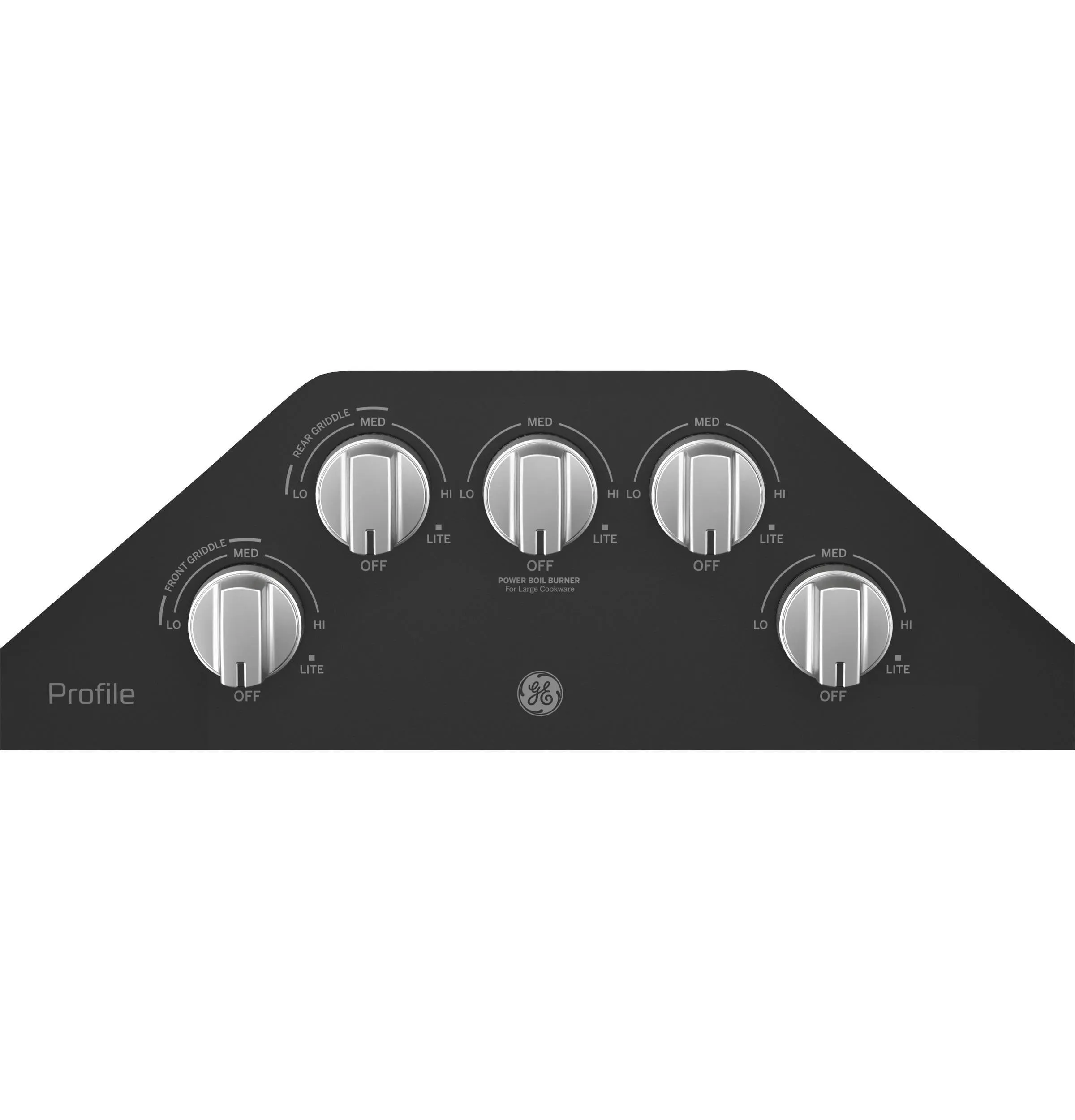 Ge Appliances PGP7030DLBB Ge Profile&#8482; 30" Built-In Gas Cooktop With 5 Burners And Optional Extra-Large Cast Iron Griddle