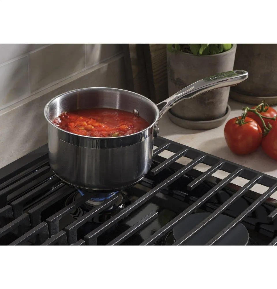 Ge Appliances PGP7036DLBB Ge Profile&#8482; 36" Built-In Gas Cooktop With Optional Extra-Large Cast Iron Griddle