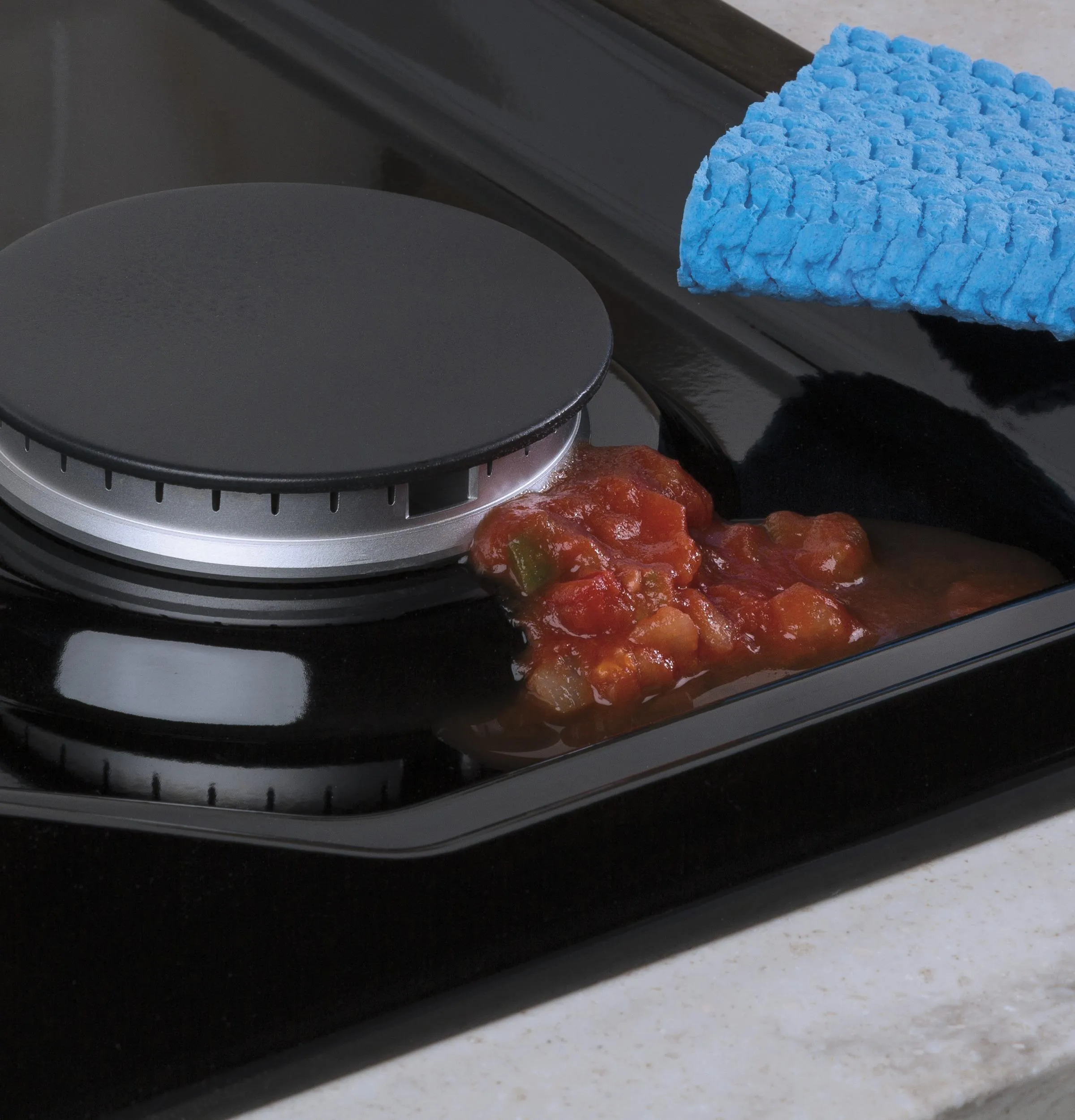 Ge Appliances PGP7036DLBB Ge Profile&#8482; 36" Built-In Gas Cooktop With Optional Extra-Large Cast Iron Griddle