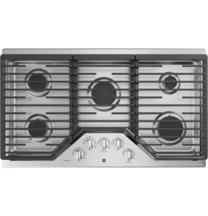 Ge Appliances PGP7036SLSS Ge Profile&#8482; 36" Built-In Gas Cooktop With Optional Extra-Large Cast Iron Griddle Cooktops 5 burner cooktops sale