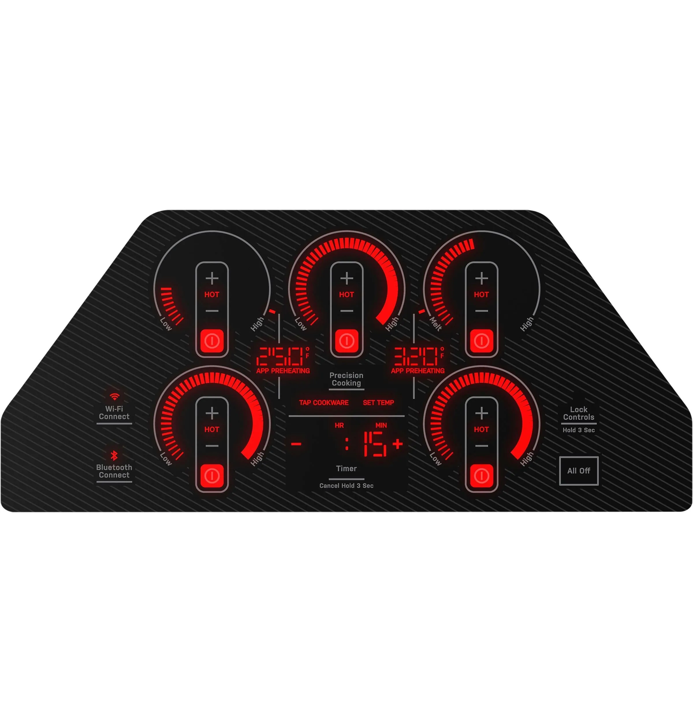 Ge Appliances PHP7036DTBB Ge Profile&#8482; 36" Built-In Touch Control Induction Cooktop