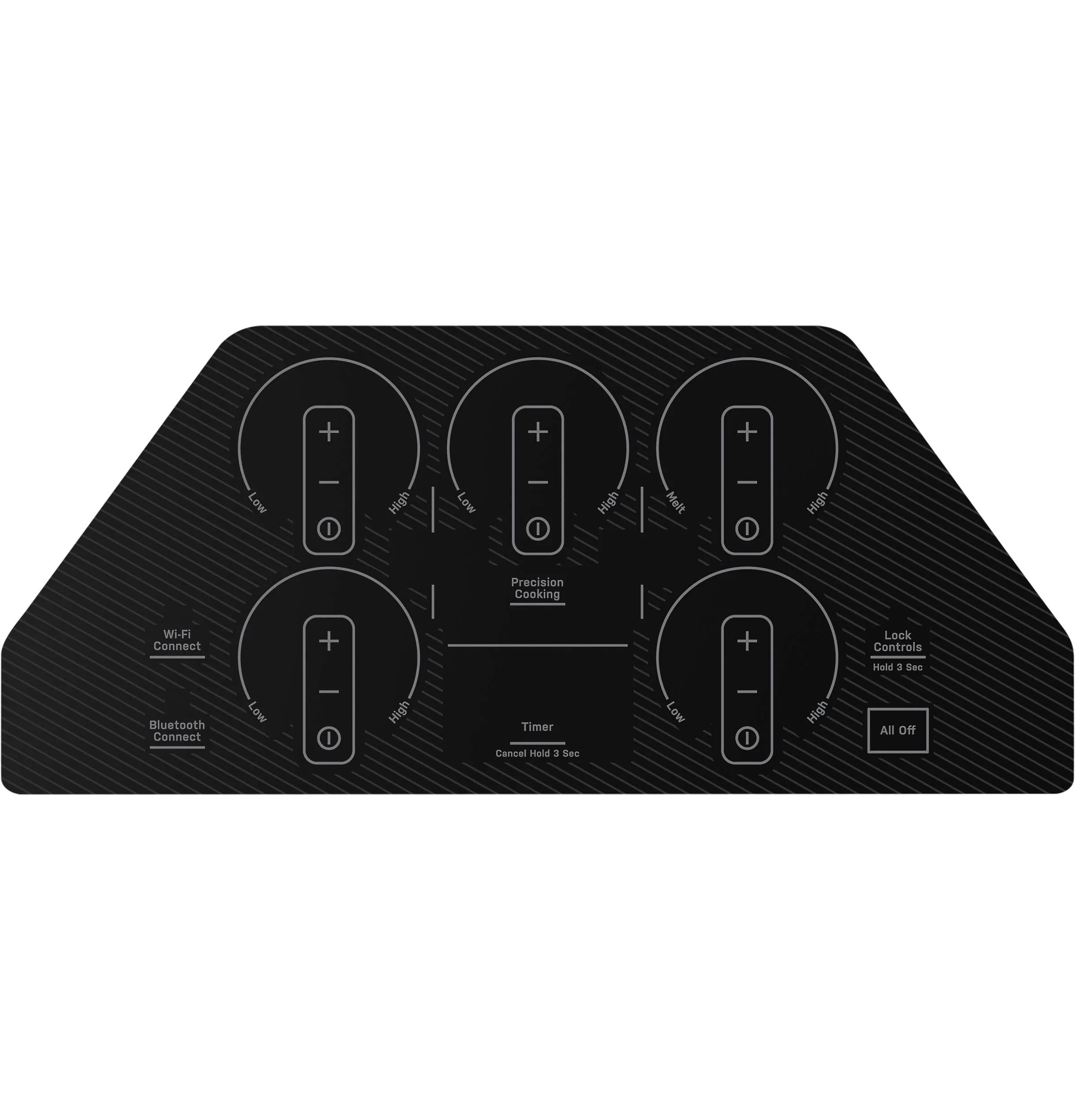 Ge Appliances PHP7036DTBB Ge Profile&#8482; 36" Built-In Touch Control Induction Cooktop