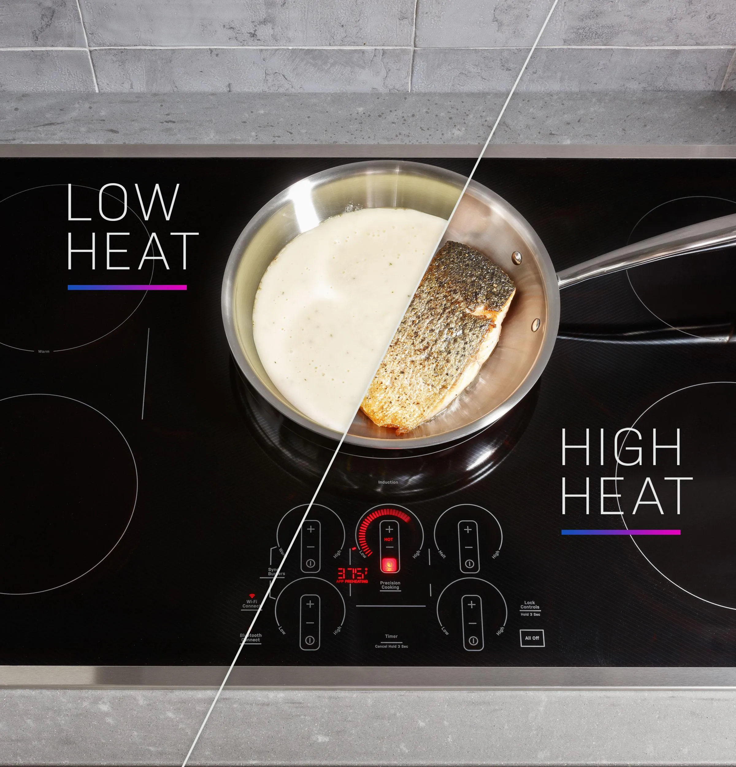 Ge Appliances PHP7036DTBB Ge Profile&#8482; 36" Built-In Touch Control Induction Cooktop