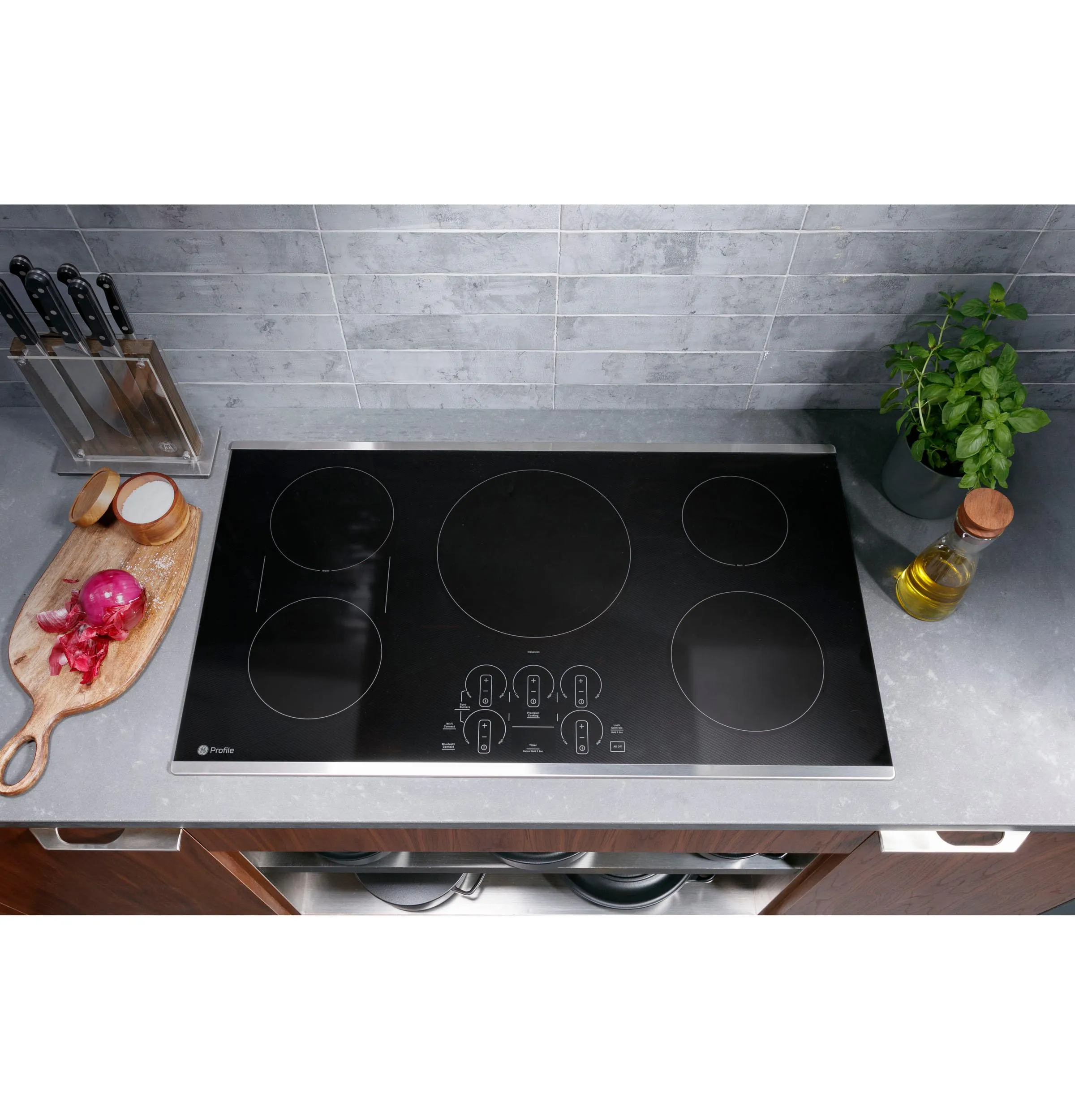 Ge Appliances PHP7036DTBB Ge Profile&#8482; 36" Built-In Touch Control Induction Cooktop