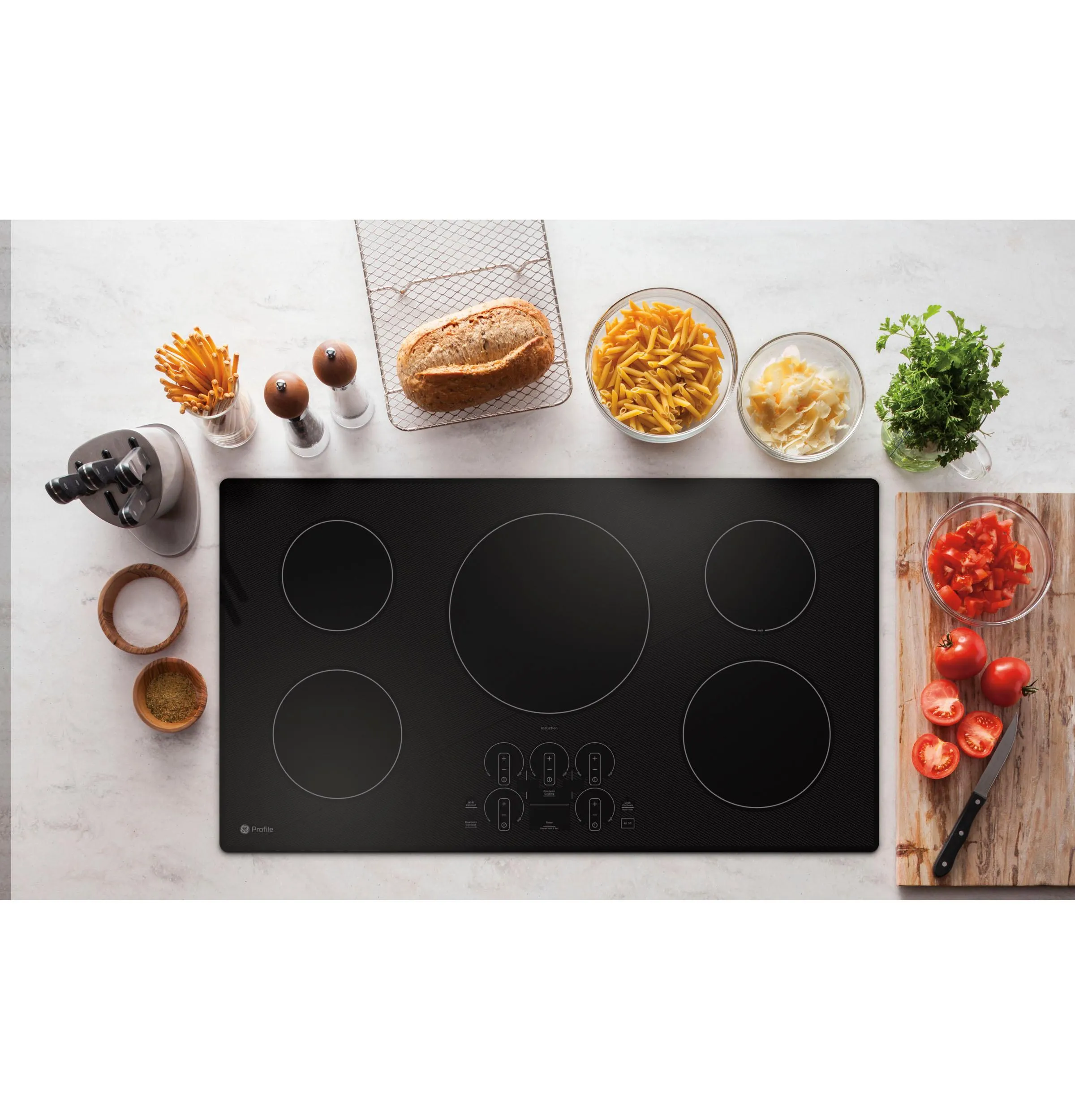 Ge Appliances PHP7036DTBB Ge Profile&#8482; 36" Built-In Touch Control Induction Cooktop