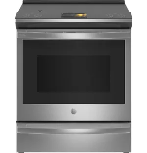 Ge Appliances PHS93XYPFS Ge Profile&#8482; 30" Smart Slide-In Front-Control Induction Fingerprint Resistant Range With In Oven Camera Slide In Ranges front control slide-in stove