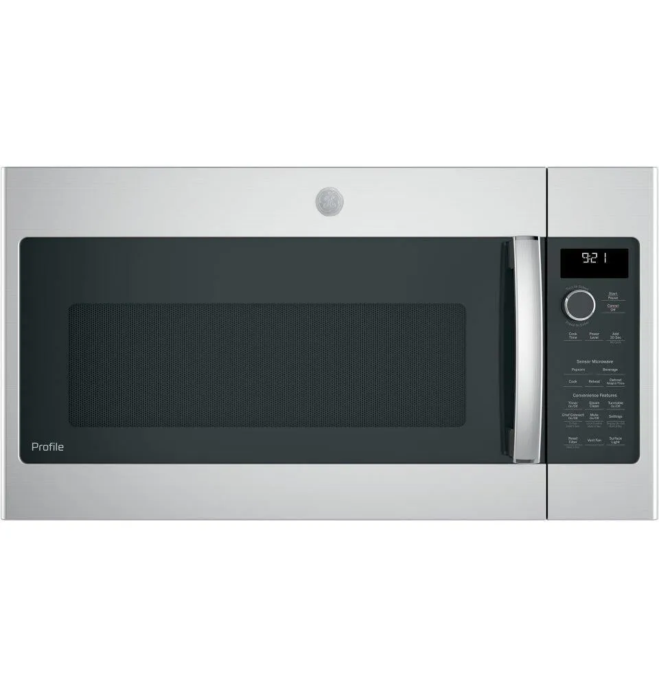 Ge Appliances PNM9216SKSS Ge Profile&#8482; 2.1 Cu. Ft. Over-The-Range Sensor Microwave Oven Over The Range Microwaves convection over-the-range microwave