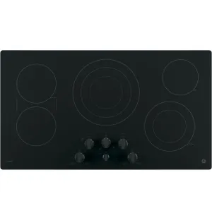 Ge Appliances PP7036DJBB Ge Profile&#8482; 36" Built-In Knob Control Cooktop Cooktops 5 burner cooktops sale