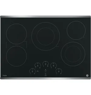 Ge Appliances PP9030SJSS Ge Profile&#8482; 30" Built-In Touch Control Electric Cooktop Electric slide-in electric cooking range