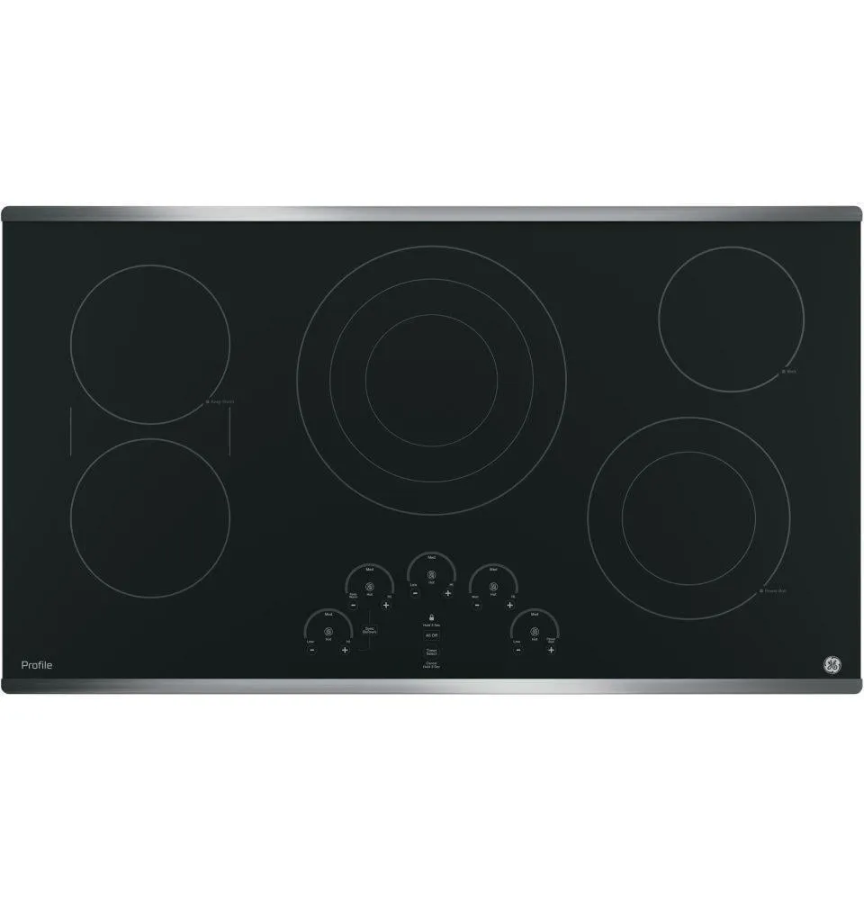 Ge Appliances PP9036SJSS Ge Profile&#8482; 36" Built-In Touch Control Cooktop Electric slide-in electric cooking range