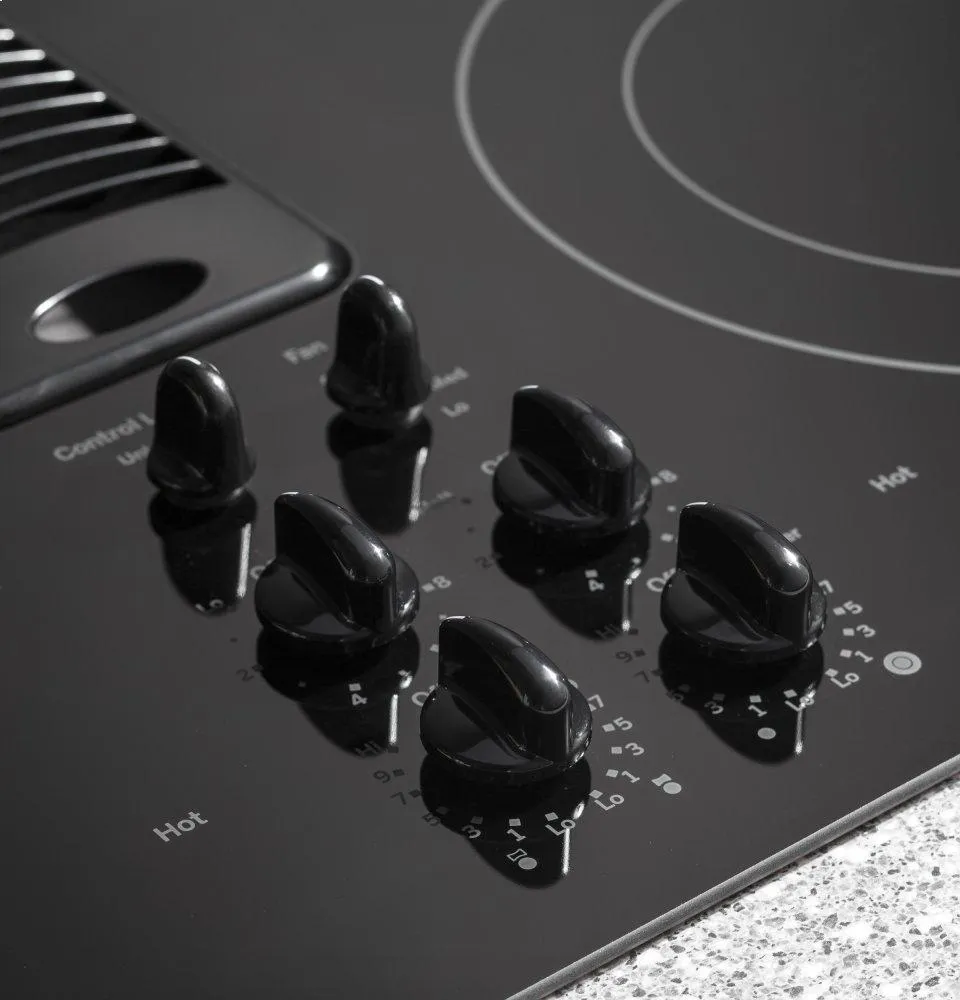 Ge Appliances PP9830DJBB Ge Profile&#8482; 30" Downdraft Electric Cooktop
