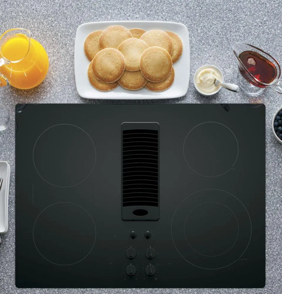 Ge Appliances PP9830DJBB Ge Profile&#8482; 30" Downdraft Electric Cooktop