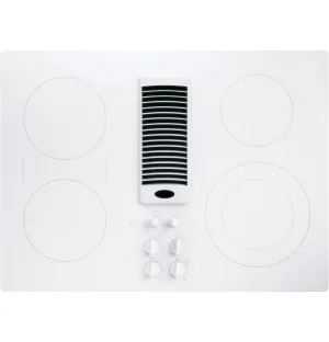 Ge Appliances PP9830TJWW Ge Profile&#8482; 30" Downdraft Electric Cooktop Electric slide-in electric cooking range