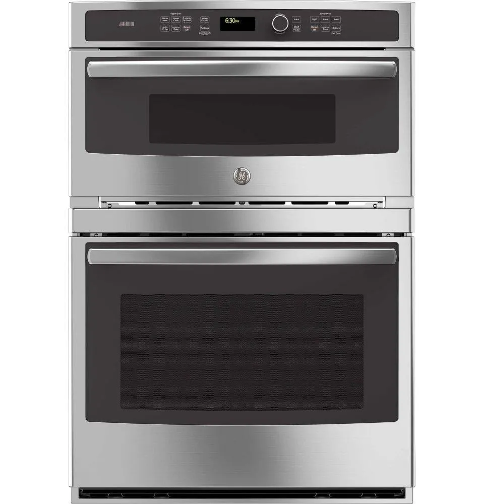 Ge Appliances PT9800SHSS Ge Profile&#8482; 30 In. Combination Double Wall Oven With Convection And Advantium Technology Double Wall Ovens built-in double oven 30 inch