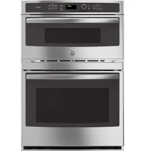 Ge Appliances PT9800SHSS Ge Profile&#8482; 30 In. Combination Double Wall Oven With Convection And Advantium Technology Wall Ovens oven with smart temperature control