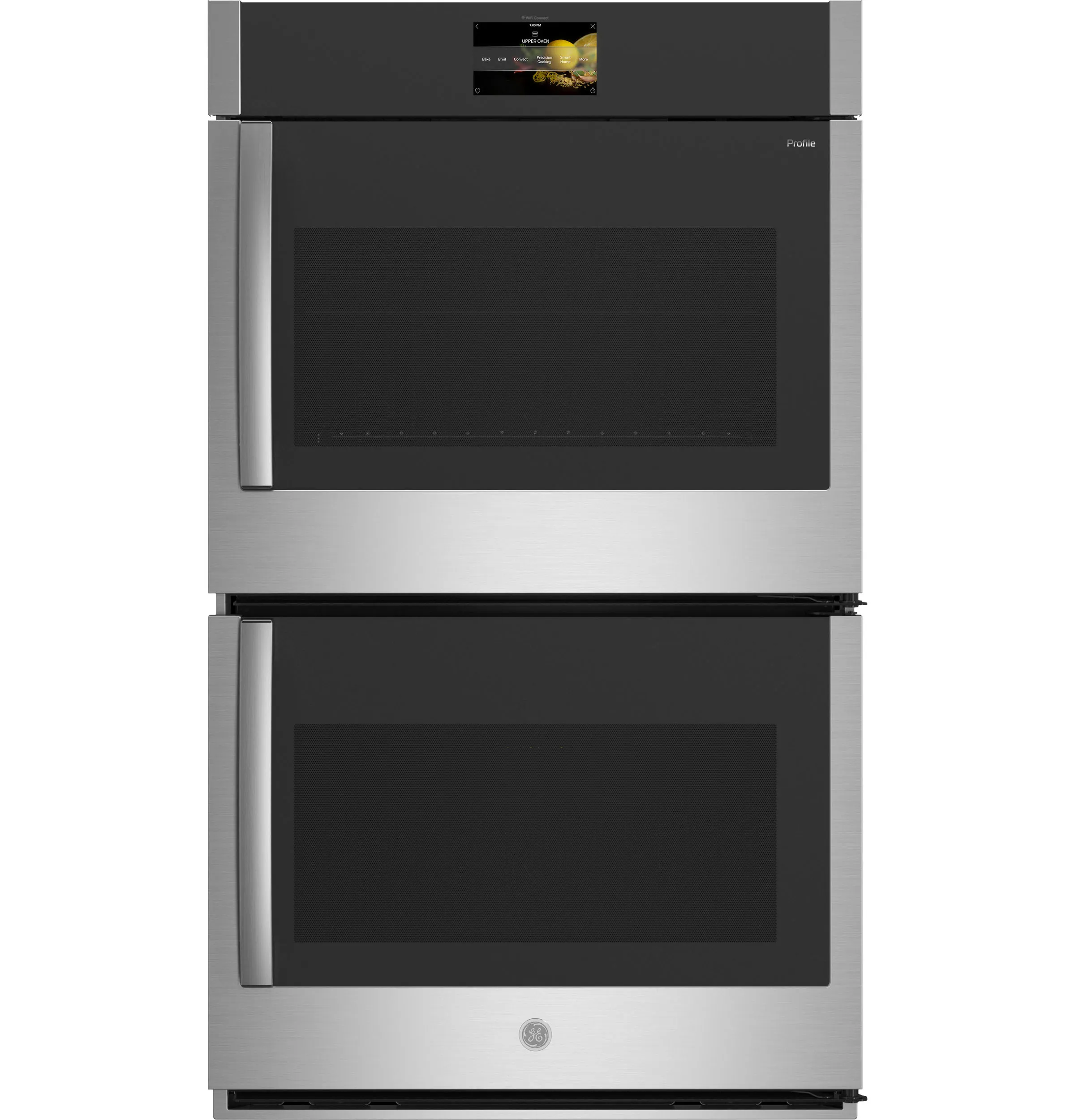 Ge Appliances PTD700RSNSS Ge Profile&#8482; 30" Smart Built-In Convection Double Wall Oven With Right-Hand Side-Swing Doors Wall Ovens oven with smart temperature control