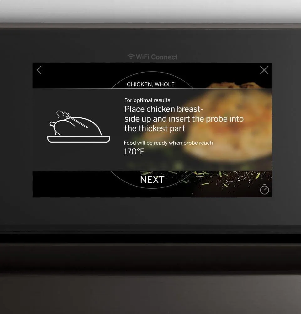 Ge Appliances PTS7000BNTS Ge Profile&#8482; 30" Smart Built-In Convection Single Wall Oven With No Preheat Air Fry And Precision Cooking