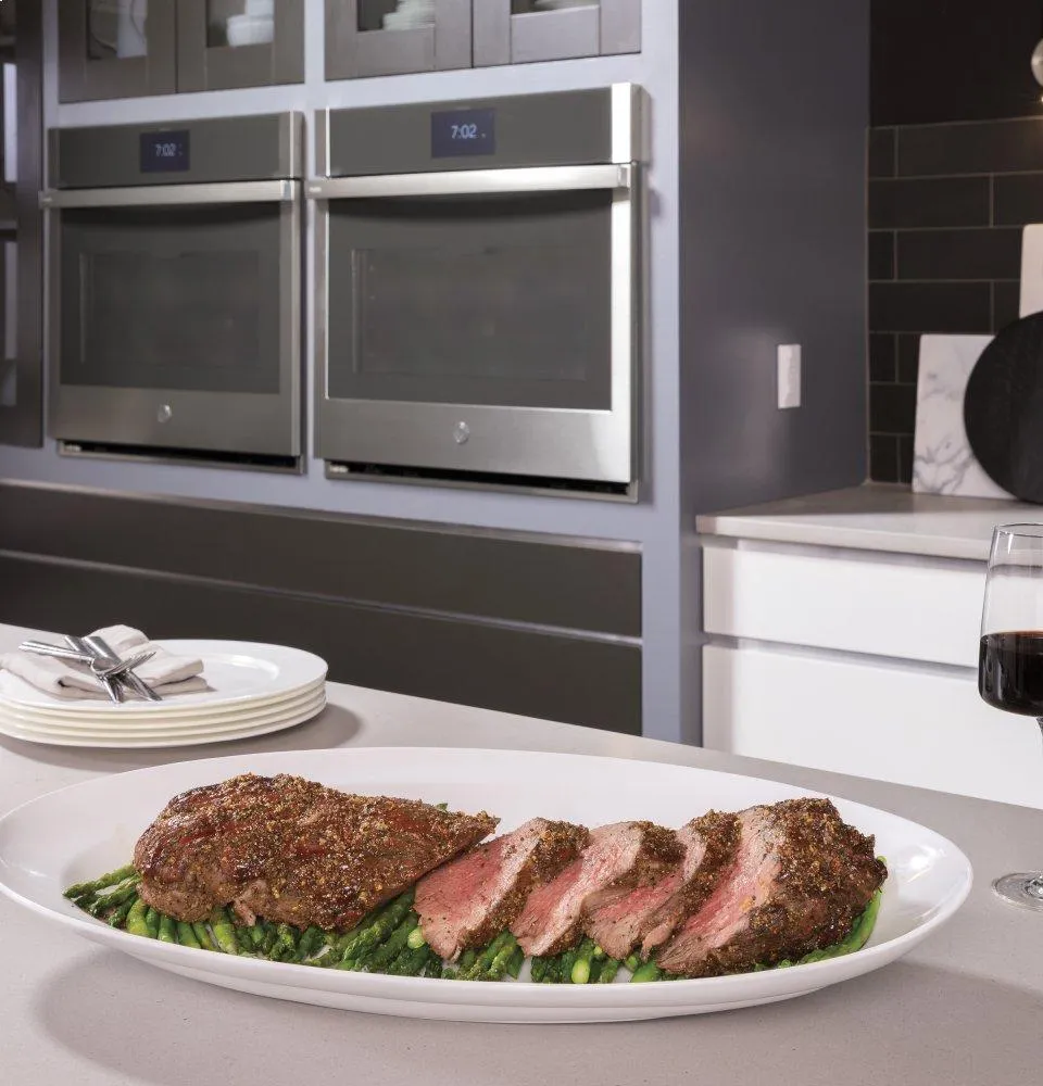 Ge Appliances PTS7000BNTS Ge Profile&#8482; 30" Smart Built-In Convection Single Wall Oven With No Preheat Air Fry And Precision Cooking