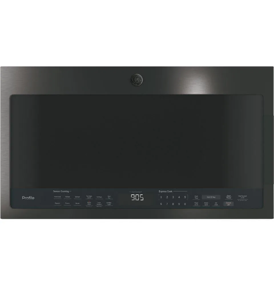 Ge Appliances PVM9005BLTS Ge Profile&#8482; 2.1 Cu. Ft. Over-The-Range Sensor Microwave Oven Microwave Ovens large capacity kitchen microwave