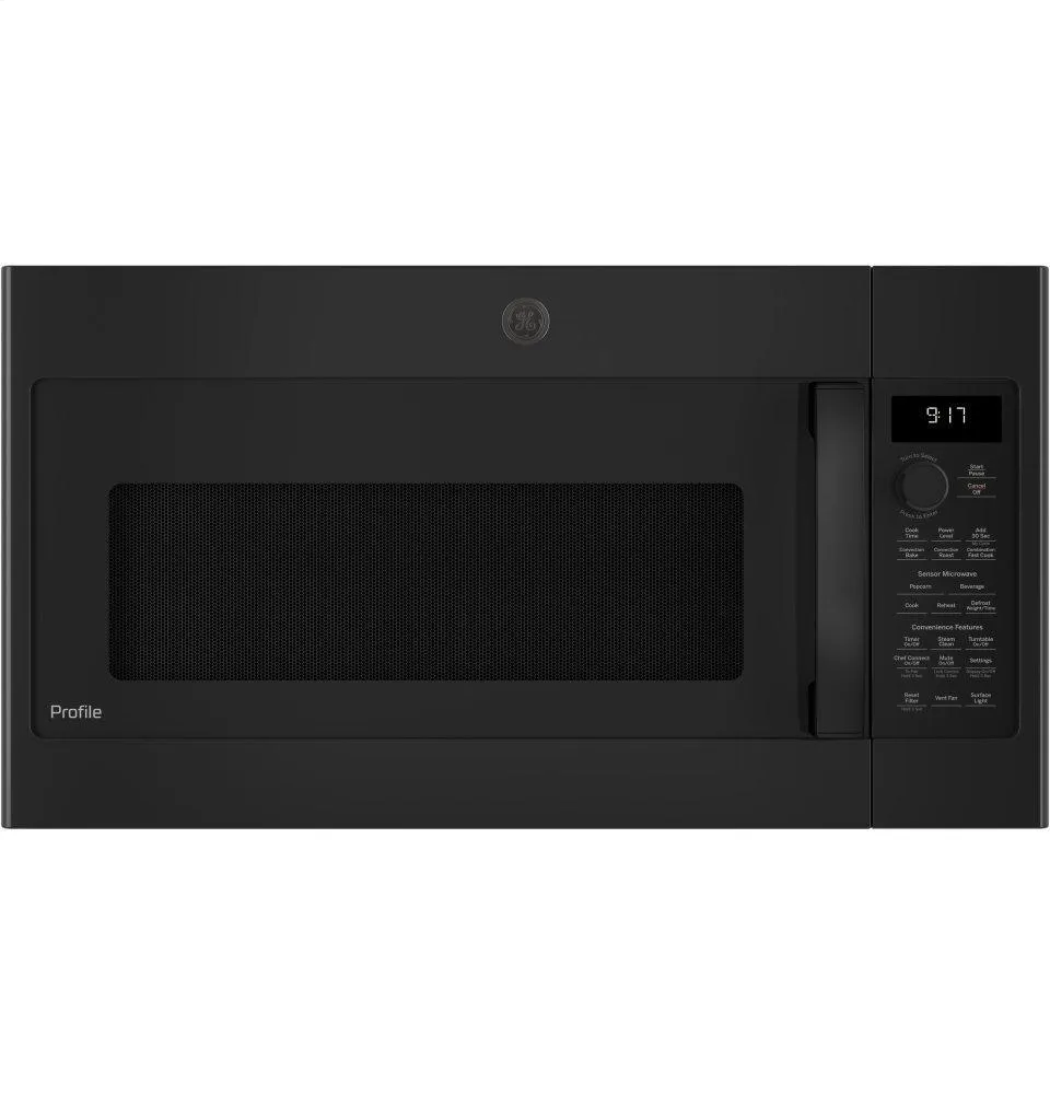 Ge Appliances PVM9179DRBB Ge Profile&#8482; 1.7 Cu. Ft. Convection Over-The-Range Microwave Oven Over The Range Microwaves convection over-the-range microwave