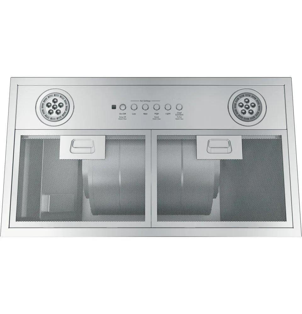 Ge Appliances UVC7300SLSS 20" Custom Hood Insert W/ Dimmable Led Lighting Ventilation Range Hoods high suction kitchen exhaust hood