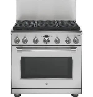 Ge Appliances UX12B36PSS 36" Professional 12" Backsplash Range Accessories drip pans for electric ranges