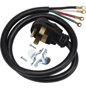 Ge Appliances WX9X35 Ge Range Power Cord Accessory (4 Prong, 4 Ft.) Range Accessories heavy duty range knobs