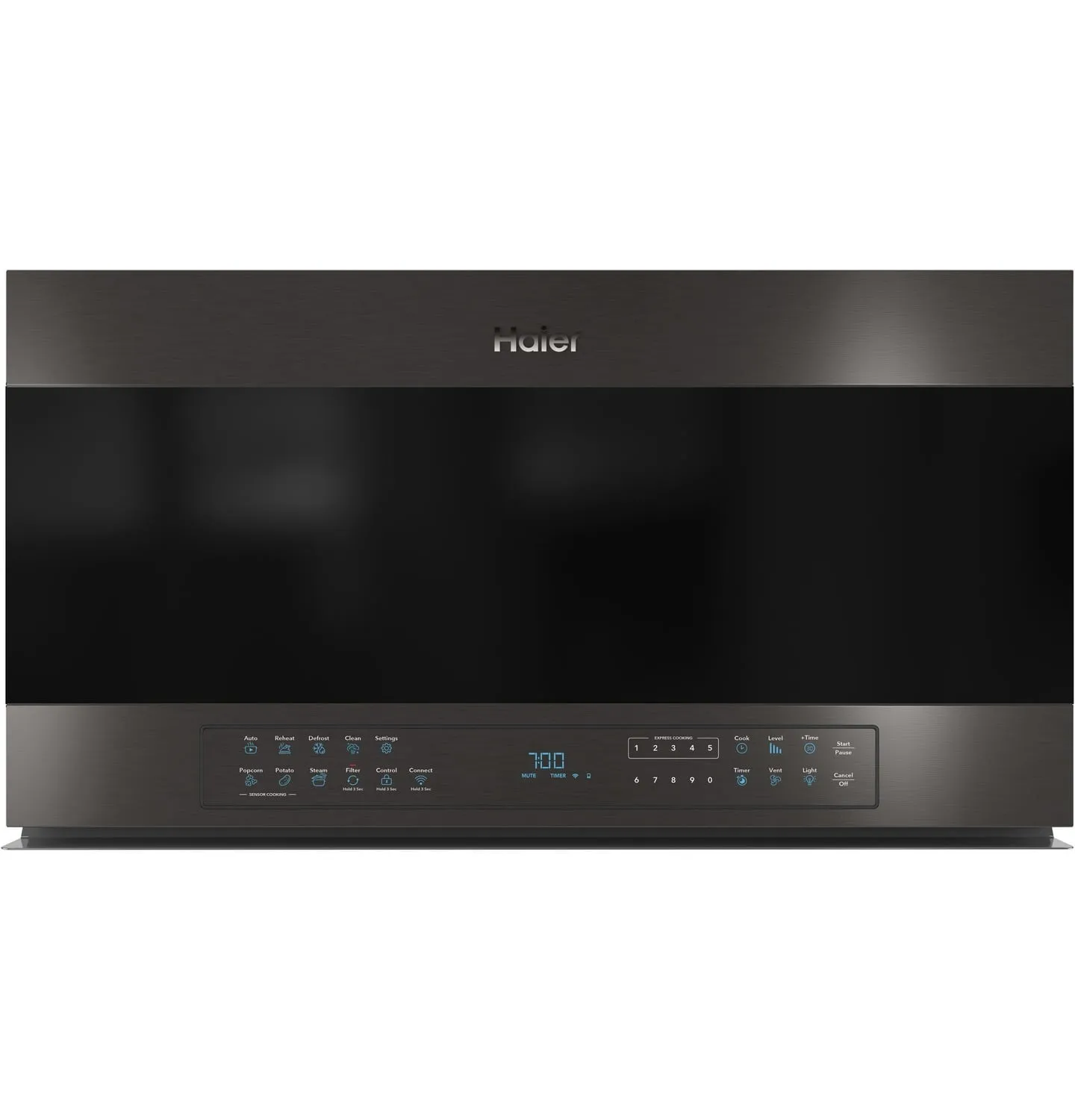 Haier QVM7167BNTS 30" 1.6 Cu. Ft. Smart Over-The-Range Microwave Oven Over The Range Microwaves convection over-the-range microwave
