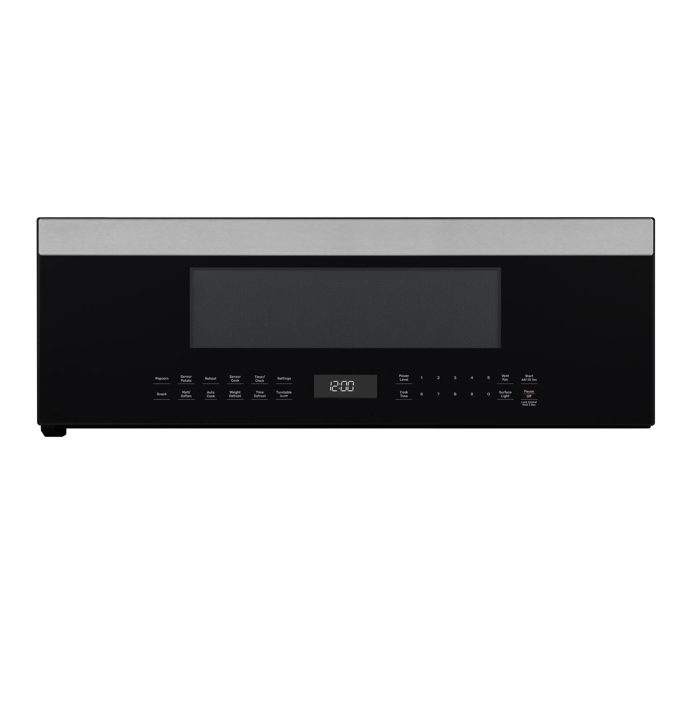 Haier UVM9125STSS 1.2 Cu. Ft. Over-The-Range Low Profile Sensor Microwave Oven Over The Range Microwaves convection over-the-range microwave