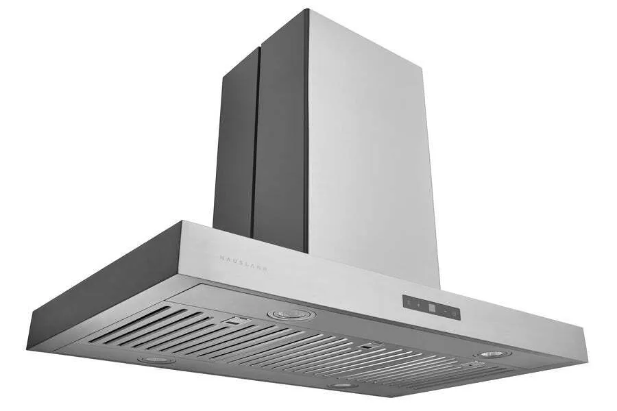 Hauslane IS700SS36 Hauslane 36 In. Convertible Island Range Hood With Dual Controls, Led, Baffle Filter In Stainless Steel Ducted Hoods wall mount ducted hood sale