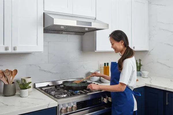 Hauslane UCPS18WHT30 Hauslane Chef 30-In Ducted Matte White Undercabinet Range Hood