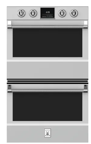 Hestan KDO30 30" Double Wall Oven - Stainless Steel / Steeletto Wall Ovens 27 inch wall oven built-in