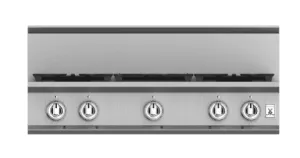 Hestan KRT365NG 36" 5-Burner Rangetop - Natural Gas - Stainless Steel / Steeletto Cooktops 5 burner cooktops sale