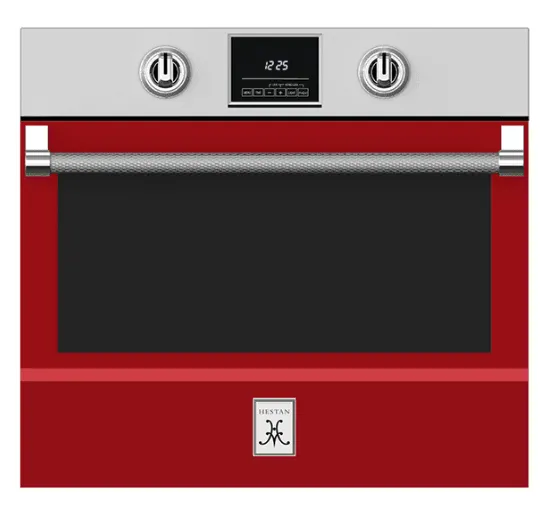 Hestan KSO30RD 30" Single Wall Oven - Red / Matador Wall Ovens 27 inch wall oven built-in