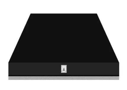 Hestan KVC36BK 36" Chimney Hood - Black / Stealth Professional Hoods high-end range hoods for chefs