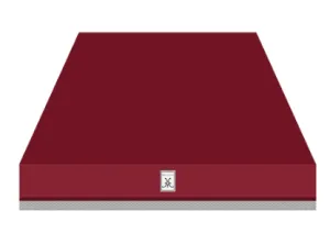 Hestan KVC42BG 42" Chimney Hood - Burgundy / Tin Roof Professional Hoods high-end range hoods for chefs